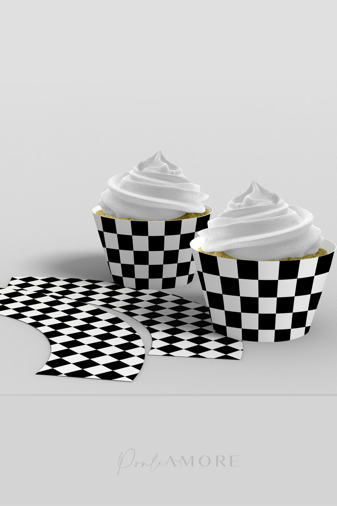 Envoltorios Cupcakes Racing