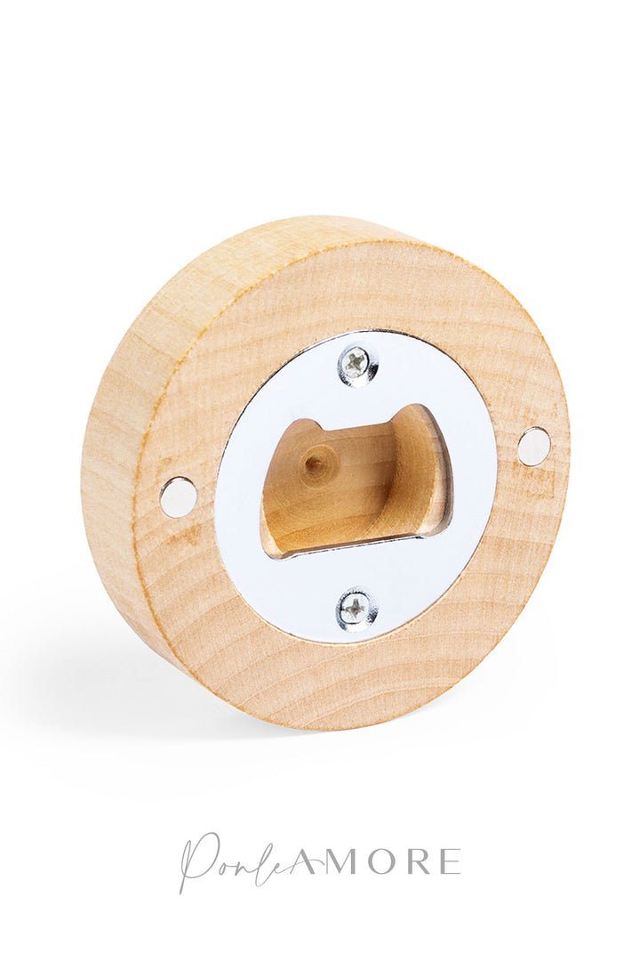 Abridor Madera con imán | INICIALES