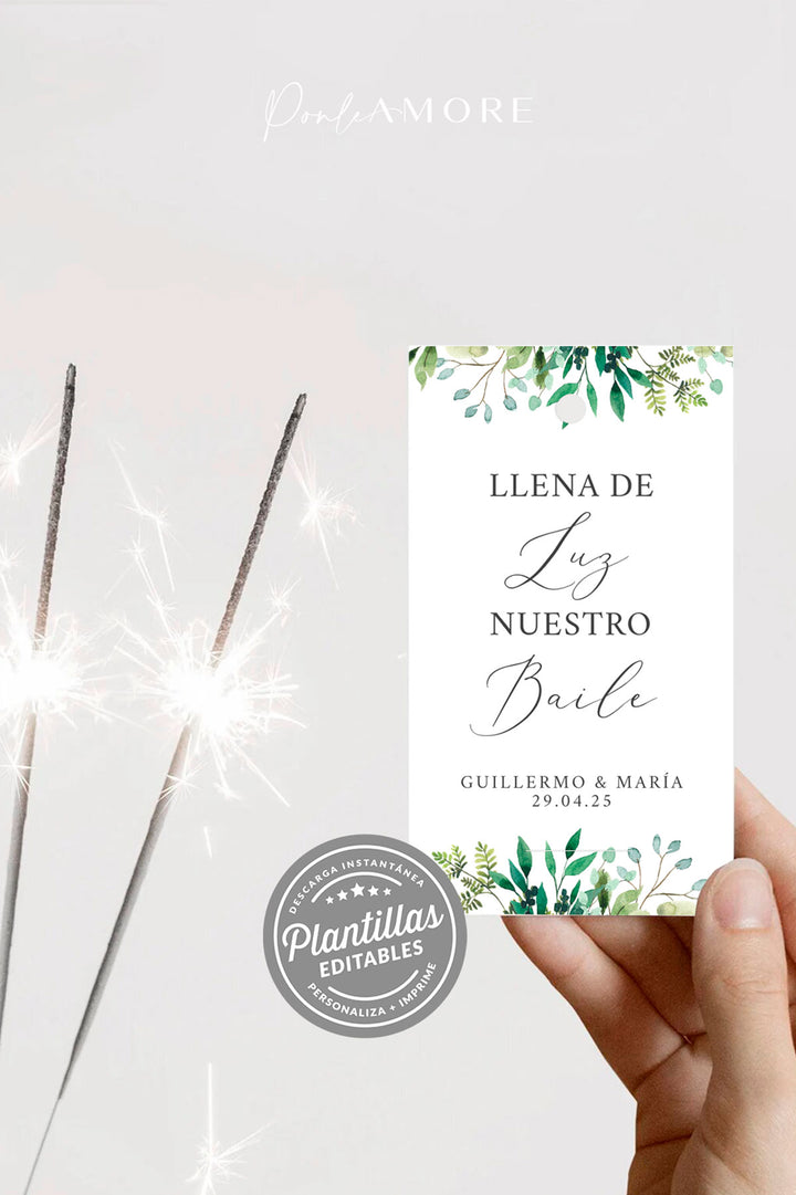 Tarjetas Portabengalas Botánica