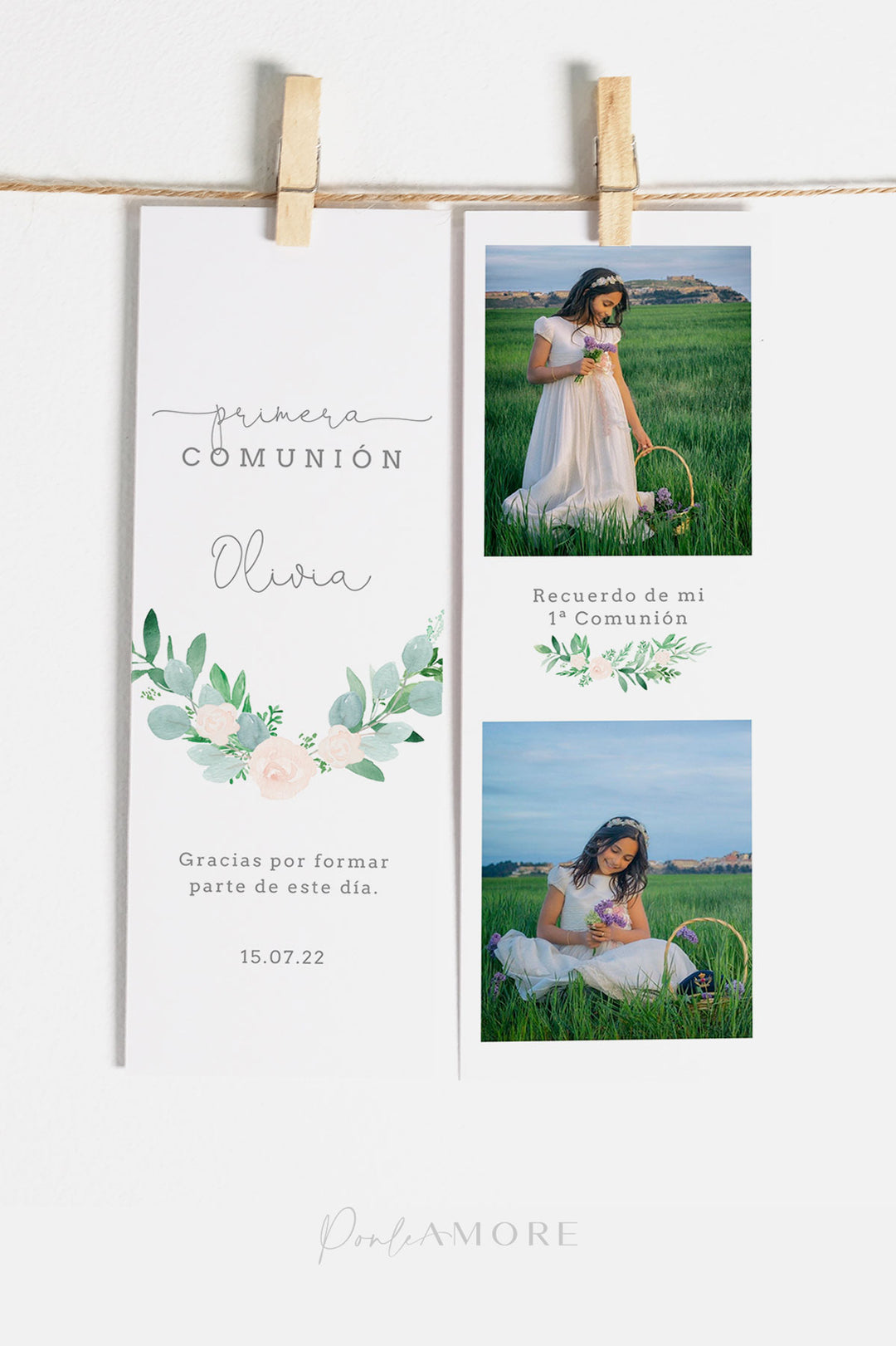 Pack Comunión Eucalipto freeshipping - Ponle Amore