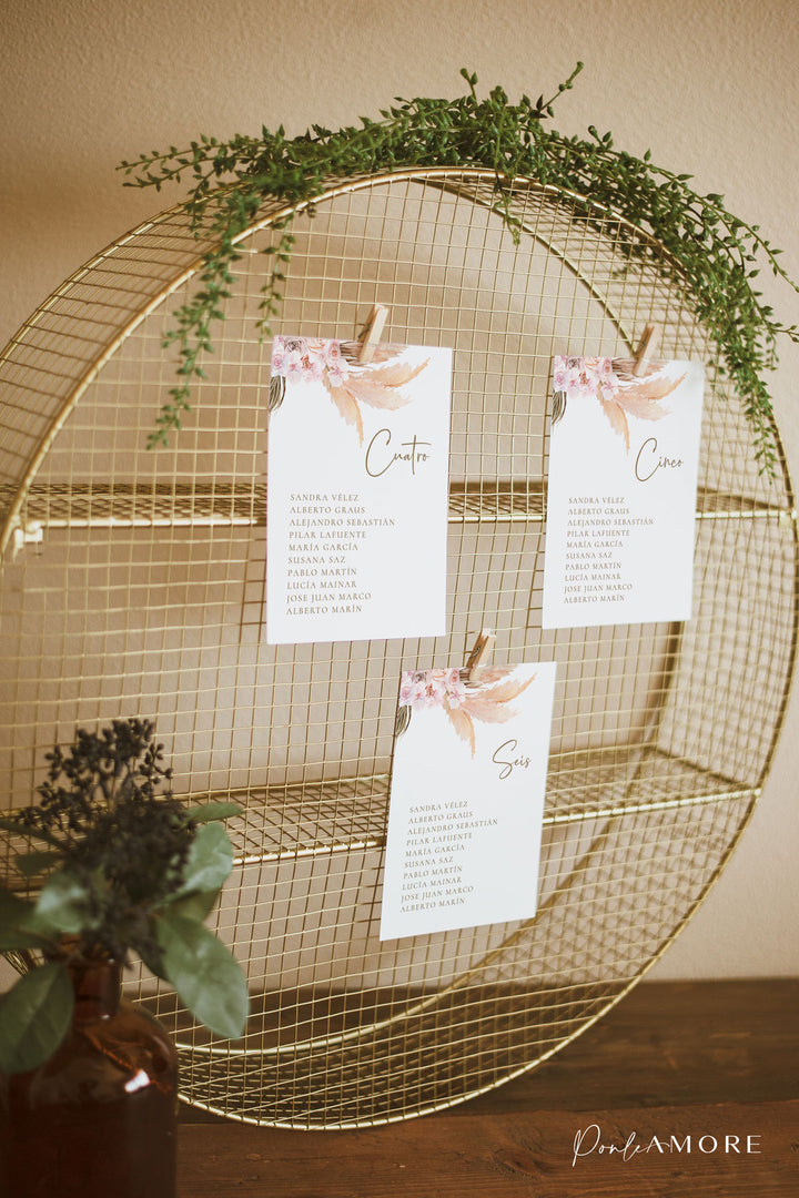 Pack de Boda Boho Pampas freeshipping - Ponle Amore