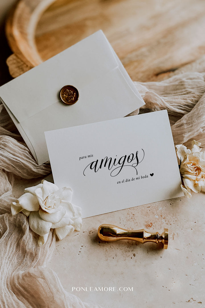 Tarjeta para mis Amigos