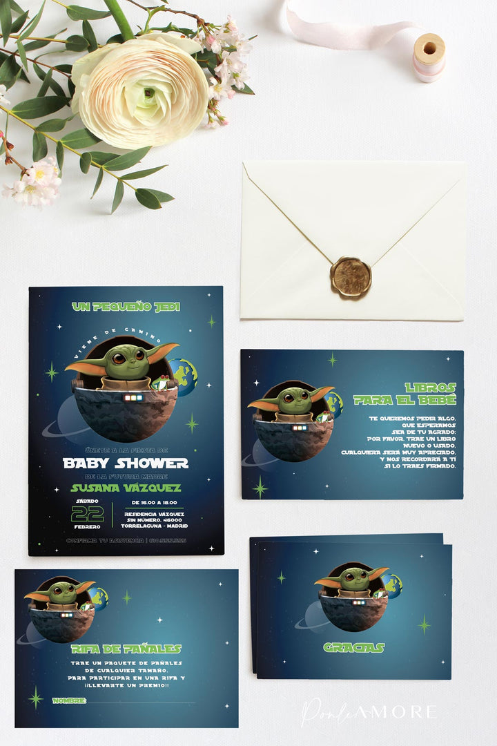 star wars baby shower