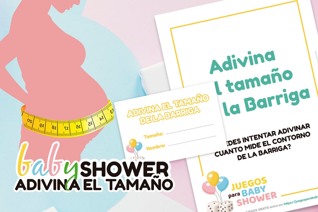 Medir la Panza | Juegos GRATIS para Baby Shower