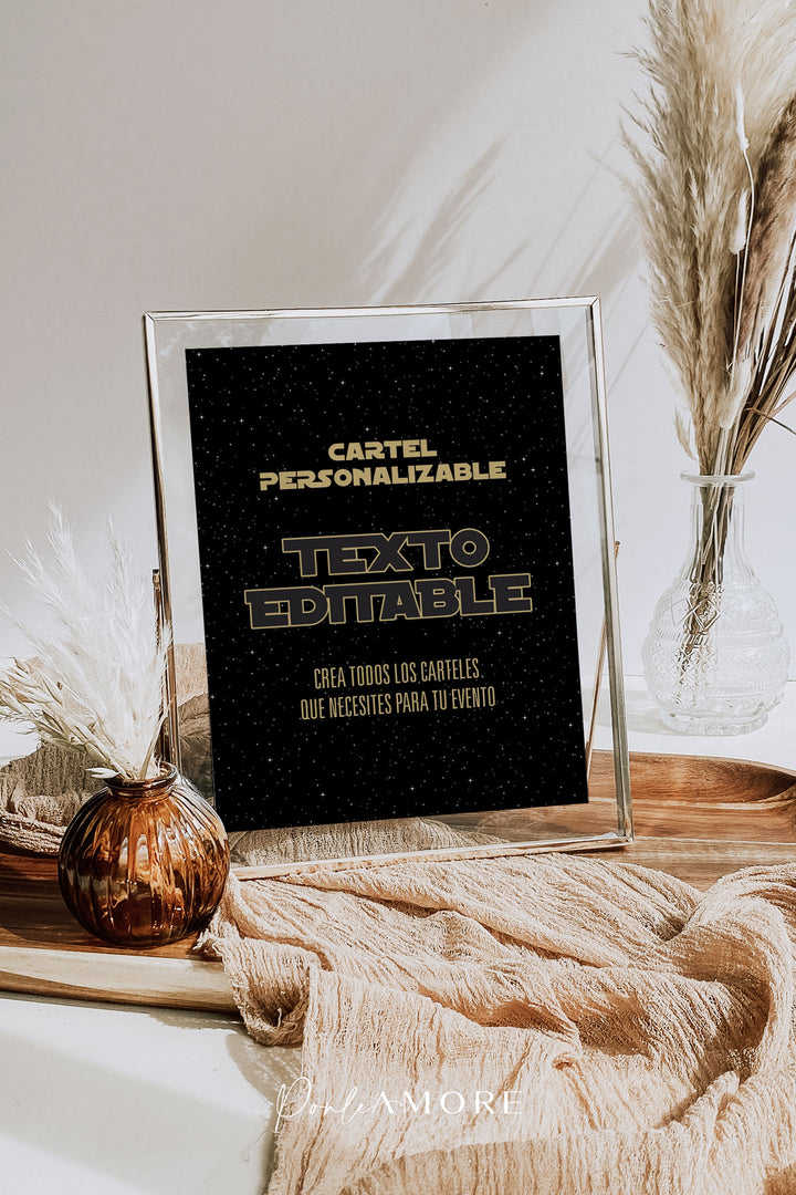 Carteles Personalizados Star Wars freeshipping - Ponle Amore