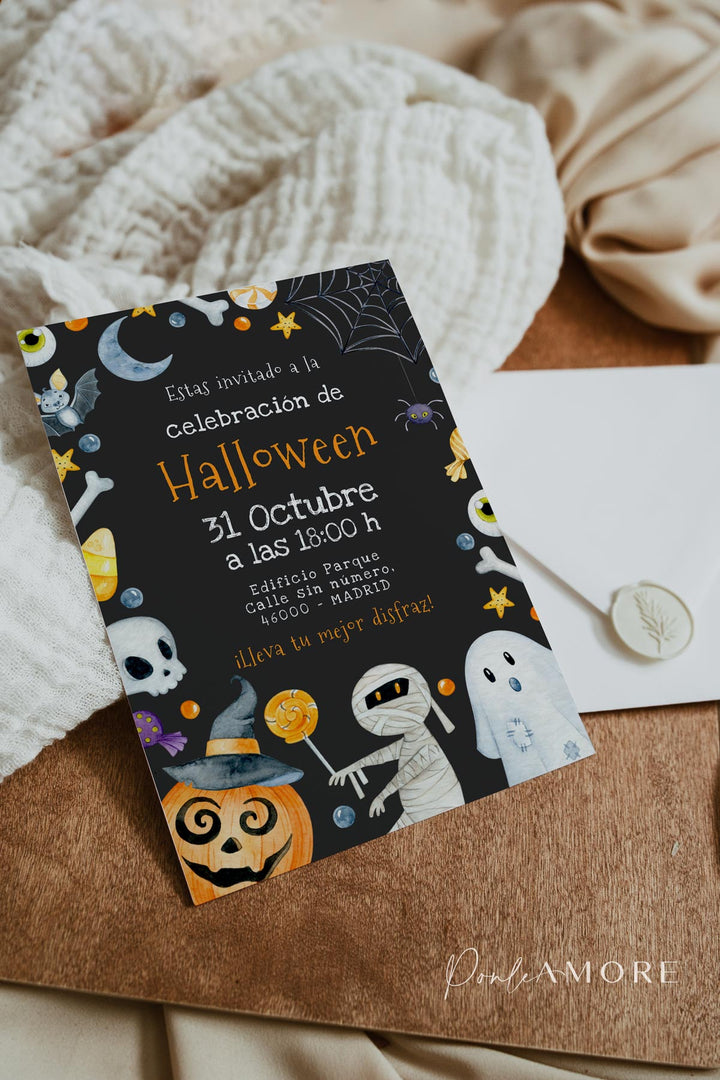 Invitación de Halloween