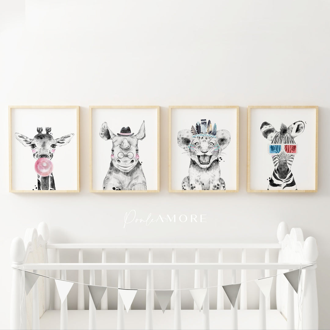 posters infantiles animales