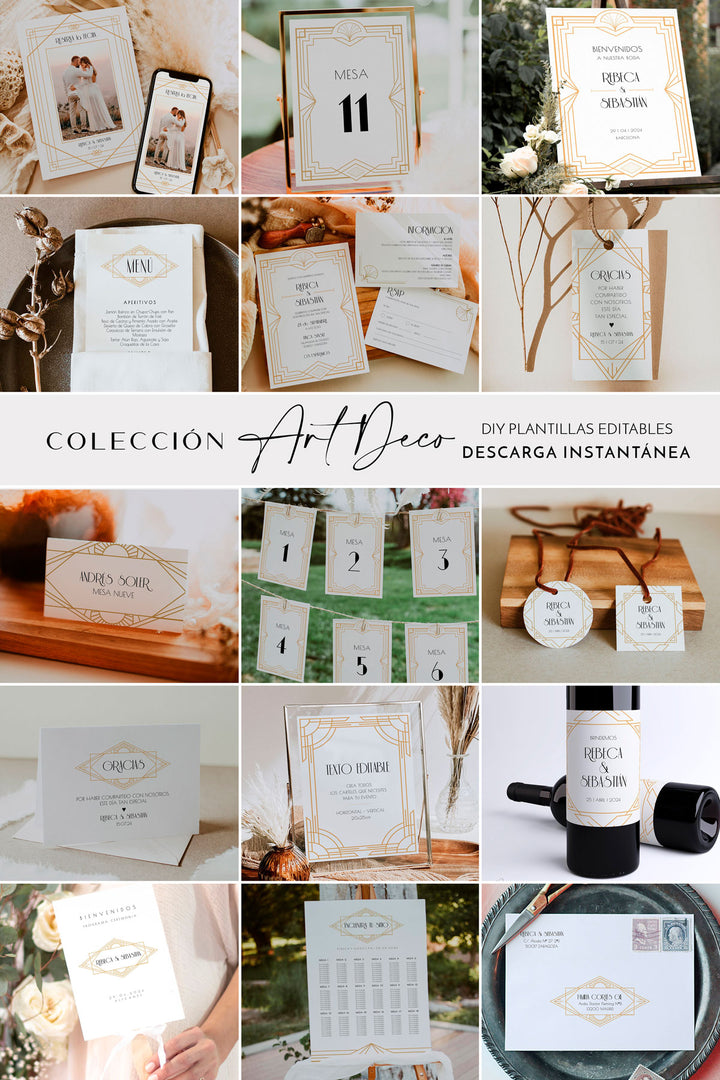 Pack Completo Art Deco