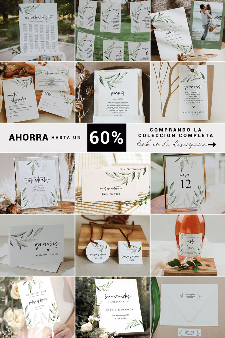 Carteles Personalizados Olivo freeshipping - Ponle Amore